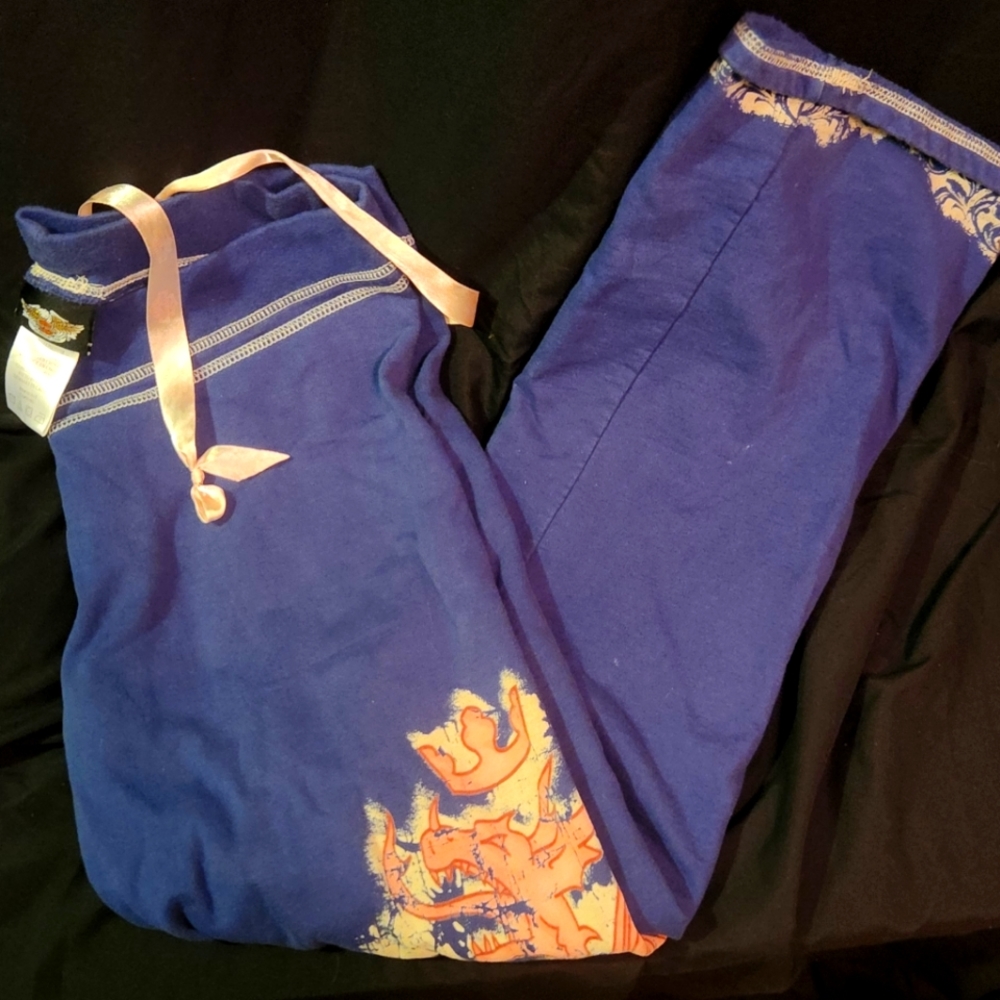 Harley Davidson Womens drawstring lounge pants
